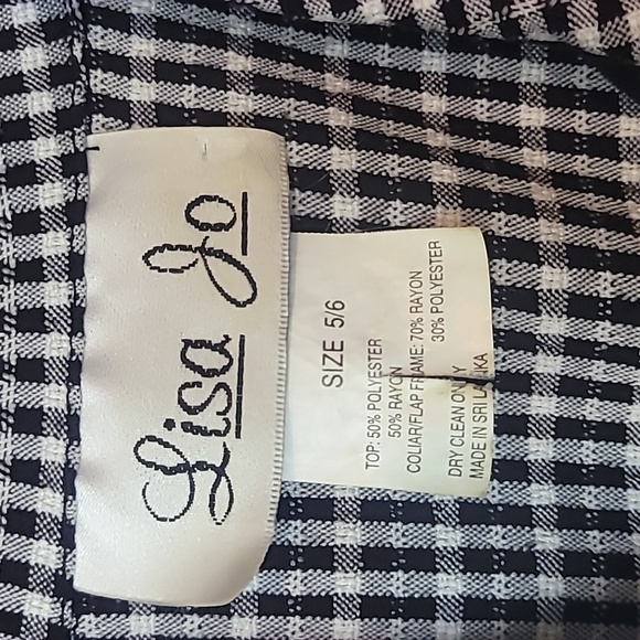 Last Chance Lisa Jo Zip Zest Top Woman Size 5/6 - Picture 6 of 6